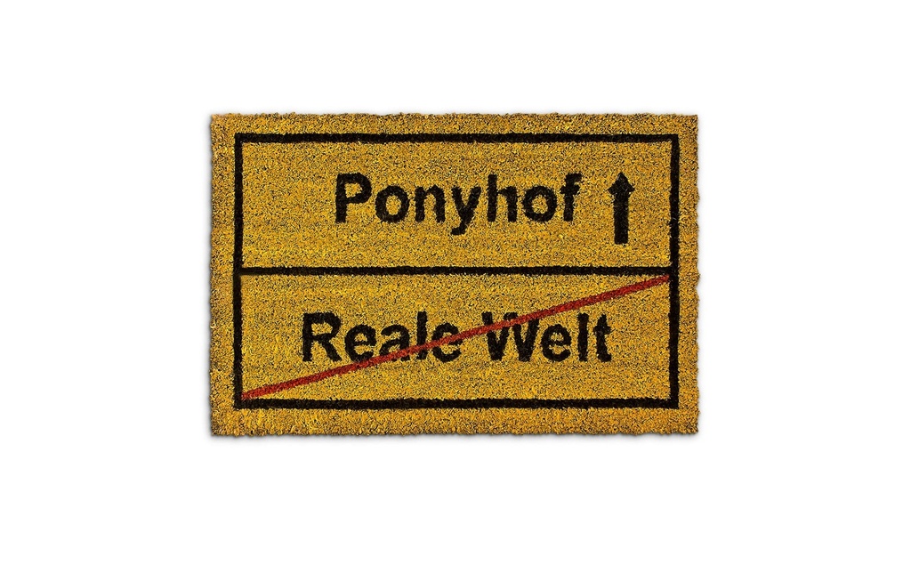 relaxdays Tapis de sol Ponyhof 40 cm x 60 cm