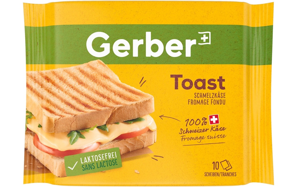 Gerber Toast au fromage fondu 200 g
