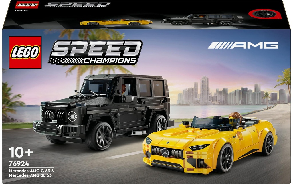 LEGO® Speed Champions Mercedes-AMG G 63 & Mercedes-AMG SL 63 76924
