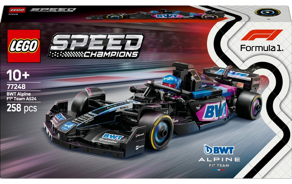 LEGO® Speed Champions BWT Alpine F1 Team A524 Voiture de course 77248