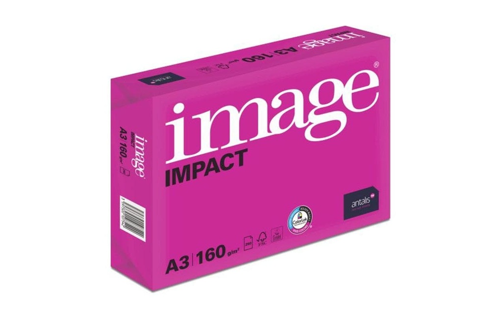 Image Papier pour photocopie Image Impact Haut blanc A3 160 g/m², 250 feuilles
