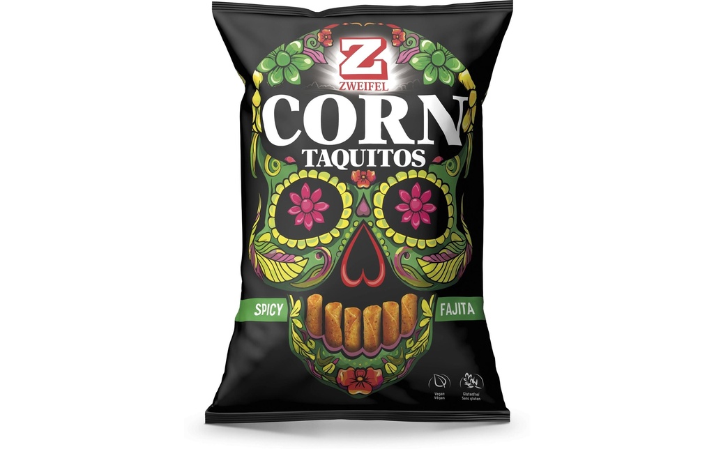 Zweifel Corn Taquitos Fajita épicé 125 g