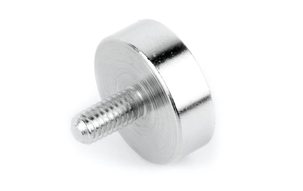 supermagnete Aimant avec tourillon fileté Ø 1.6 cm, 10 pièces