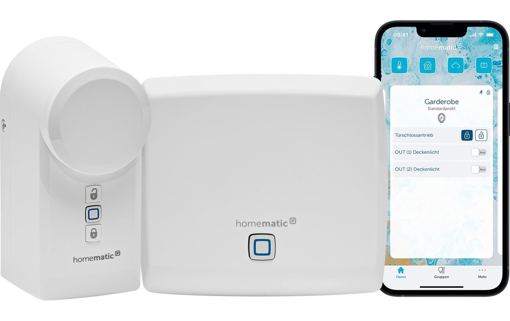 Homematic IP Point d'accès Commande de serrure de porte HmIP-SK25