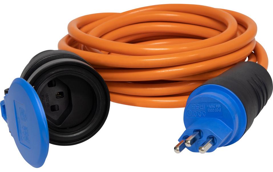 Brennenstuhl Câble de prolongation 25 m T23 - T23 Orange