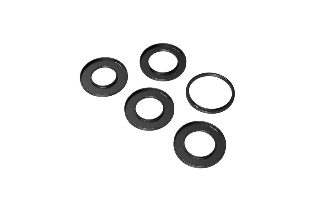 Smallrig Jeu de bagues d'adaptation (Φ52/55/58/62/86-95 mm)