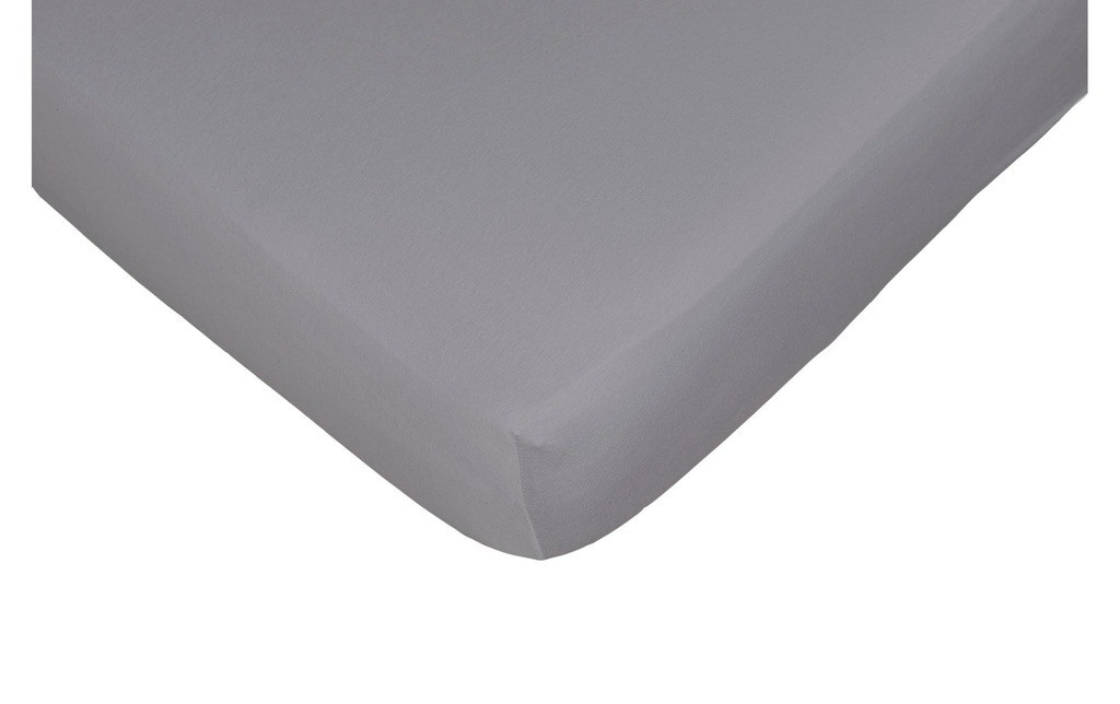 Night Fashion Drap-housse Jerry 180-200 x 200 cm, Gris