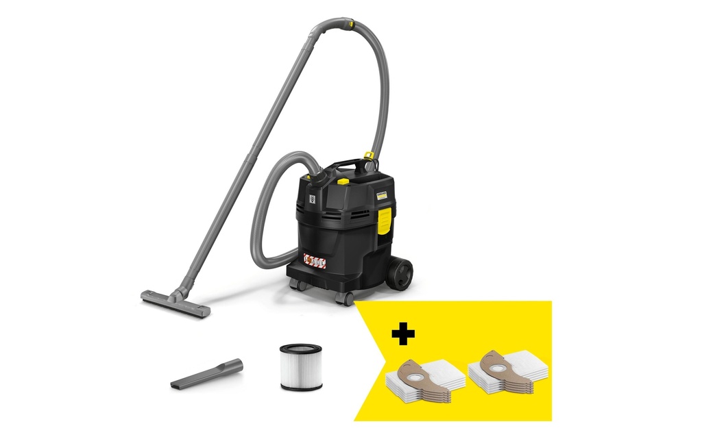 Kärcher Professional Aspirateur à déchets humides/secs sans fil NT 22/1 Ap L Go!Further (CH)