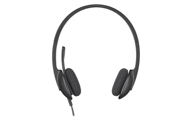 Logitech Casque avec micro H340 USB Stereo Noir