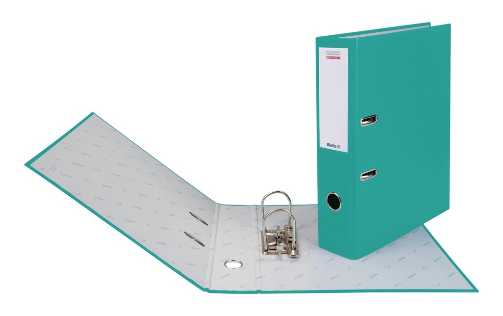 BIELLA Classeur fédéral 7cm turquoise