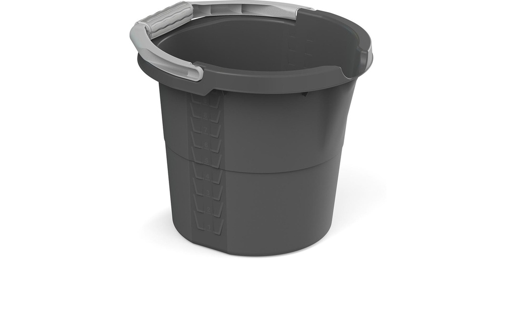 ROTHO Seau DAILY ronde 10l anthra. (10 pces)