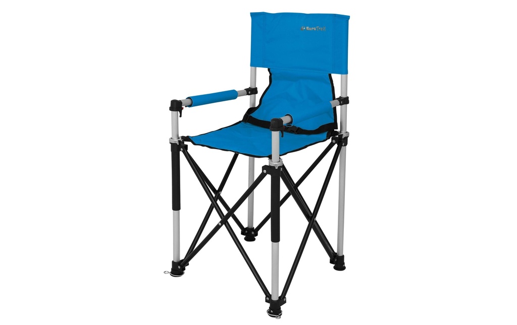 Eurotrail Chaise de camping Petit JR Bleu