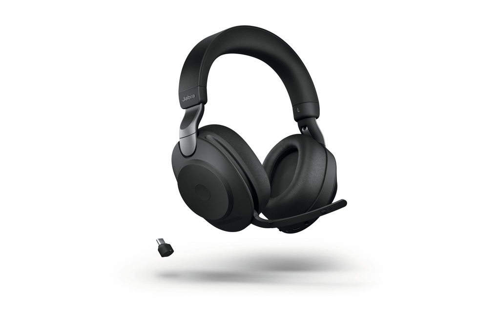 Jabra Écouteurs Evolve2 85 Duo UC Noir, USB-C