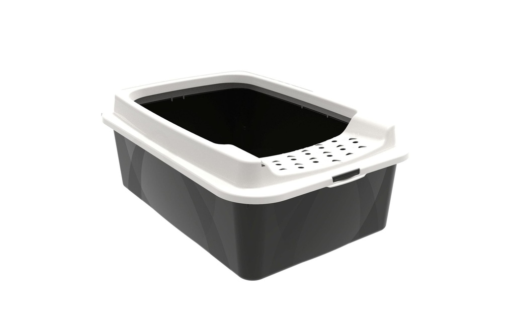 Rotho Litière pour chats Bonnie M Eco Noir – Sable