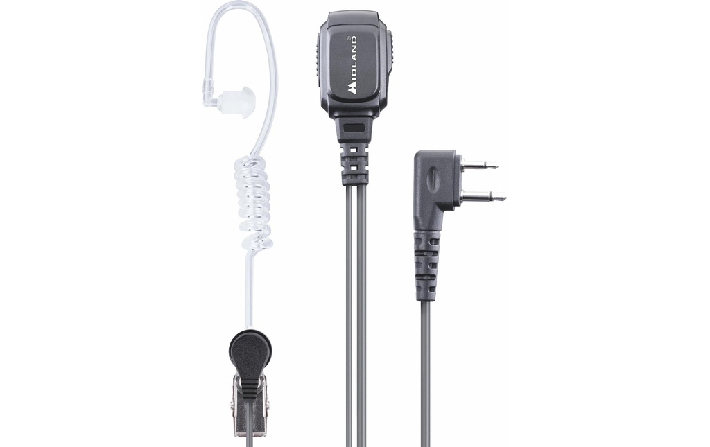 Midland Casque MA31-L Pro Noir, transparent