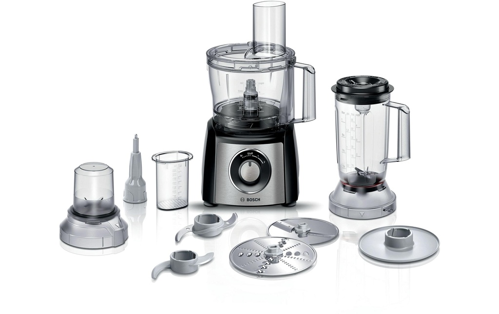Bosch Robot ménager MultiTalent 3 MCM3501M Acier inoxydable/Noir
