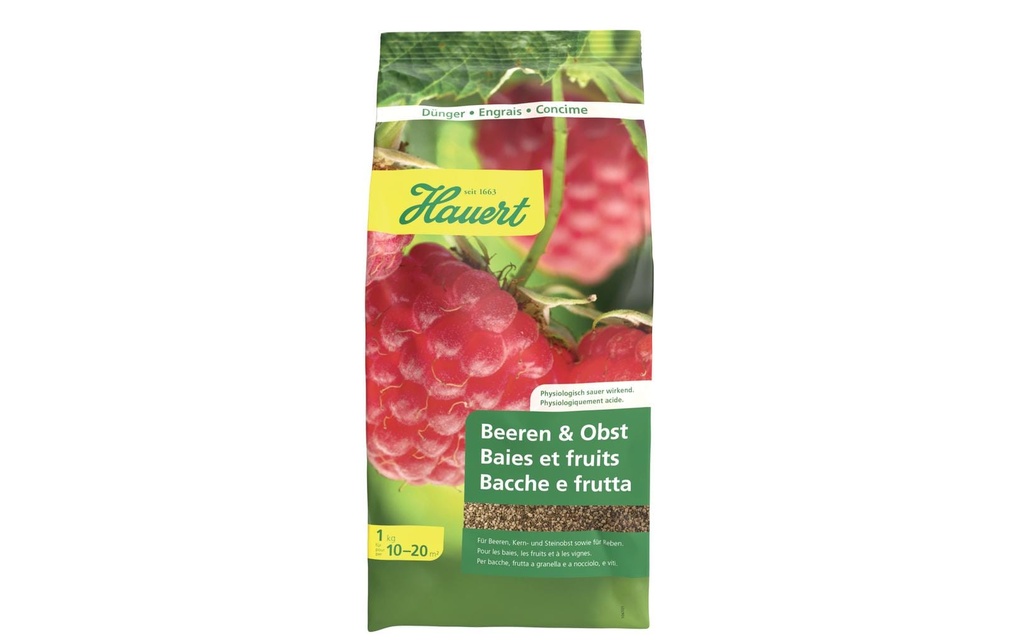 Hauert Engrais pour les baies et les fruits, 1 kg
