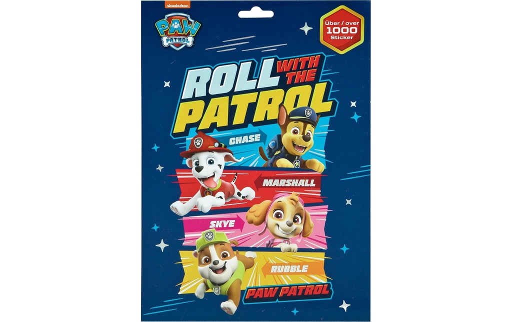 Undercover Autocollant à motif Paw Patrol 17 feuilles