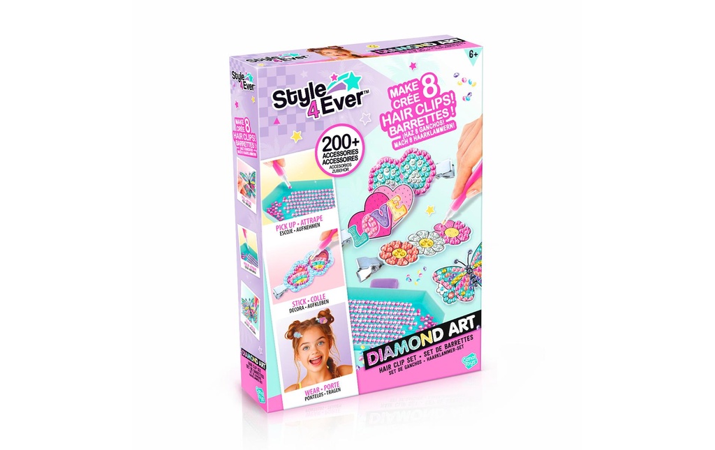 Canal Toys Kit de clips pour cheveux