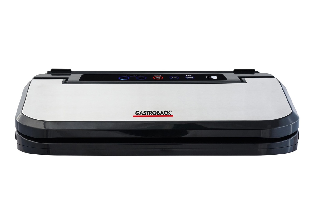 Gastroback Appareil de mise sous vide Basic 46009 Noir/Argent