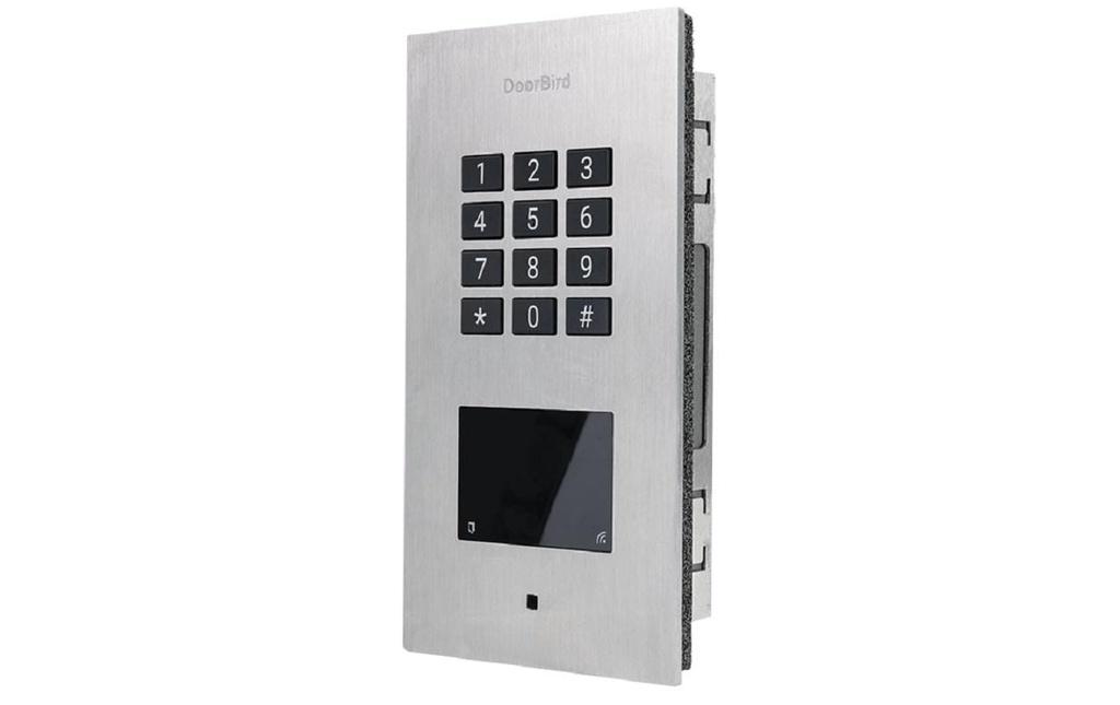 Doorbird Système de contrôle d'accès A1121 encastré Compatible PoE, acier inoxydable