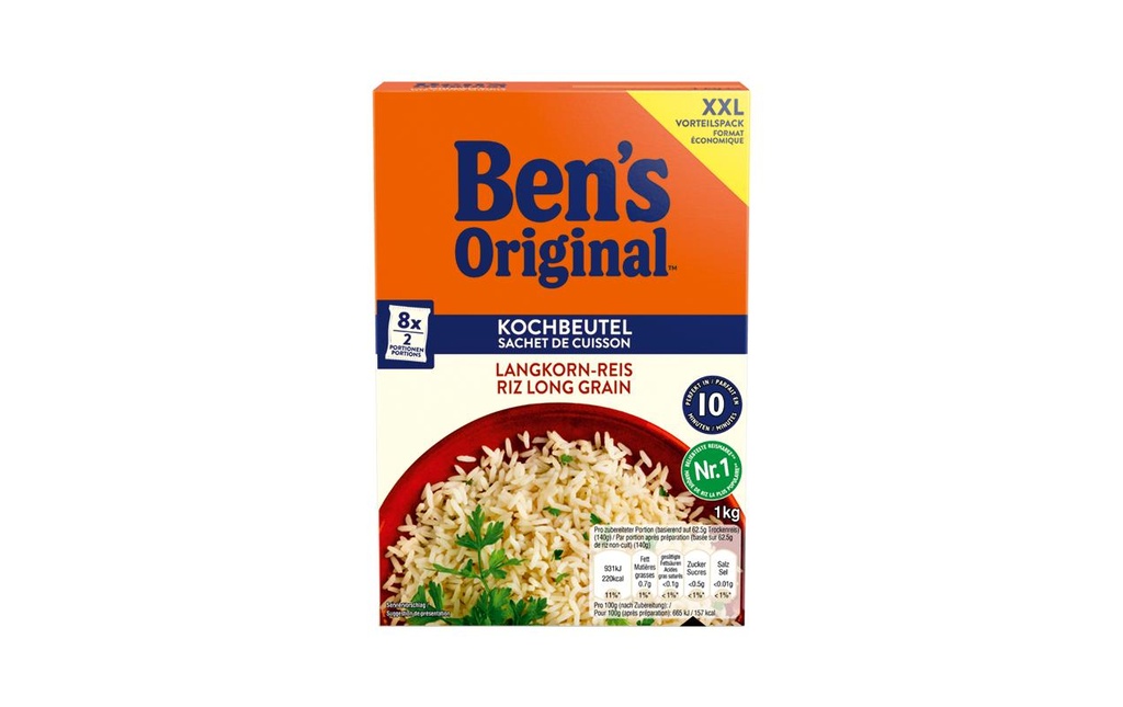 Ben's Original Riz grains longs 1 kg