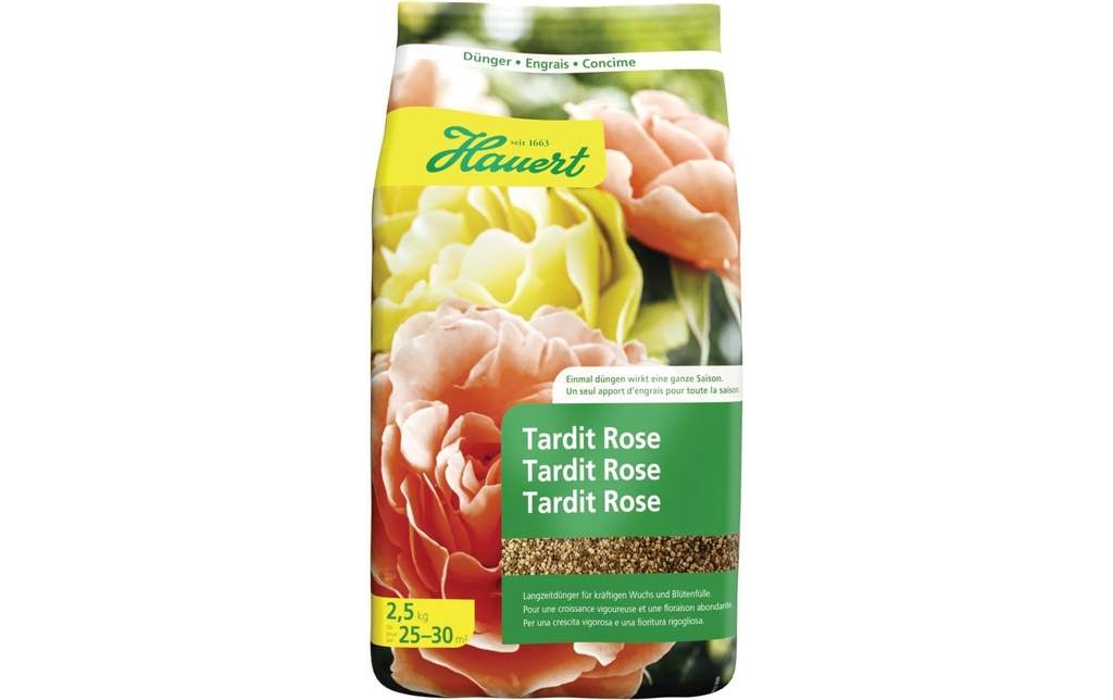 Hauert Engrais longue durée Tardit Rose 2,5 kg