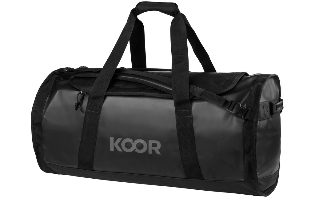 KOOR Sac de sport Sooma 70 l, Noir
