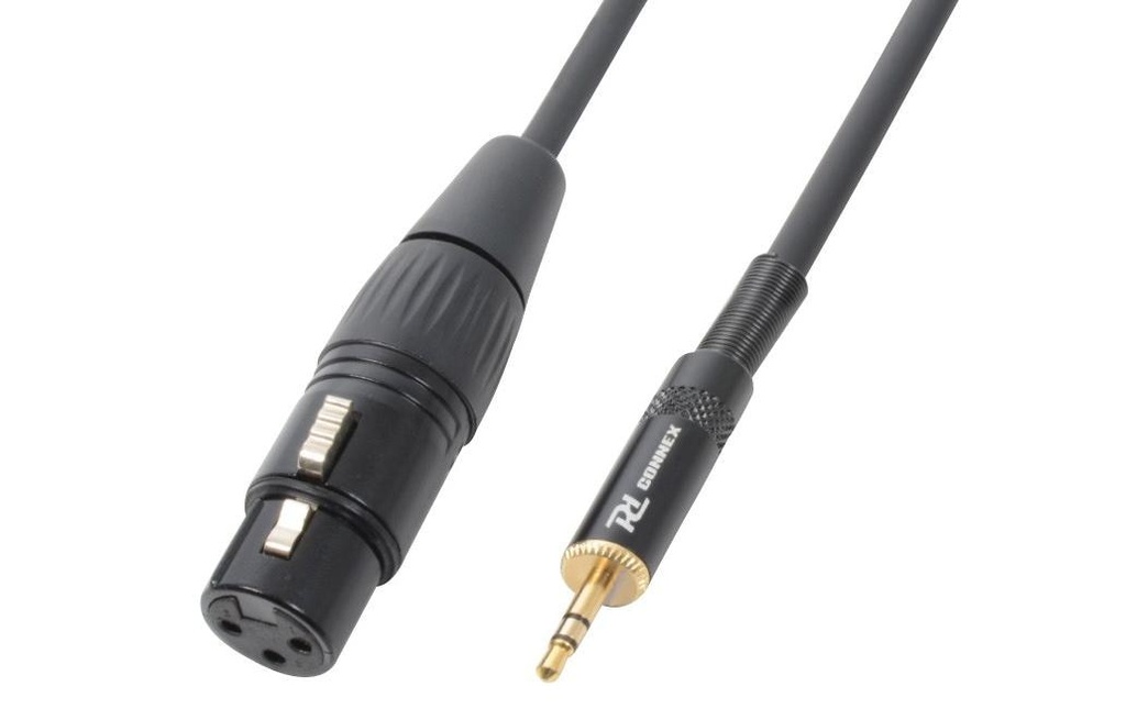 PD Connex CX50-05 XLR 3 pôles, femelle - jack 3,5 mm, mâle 0.5 m