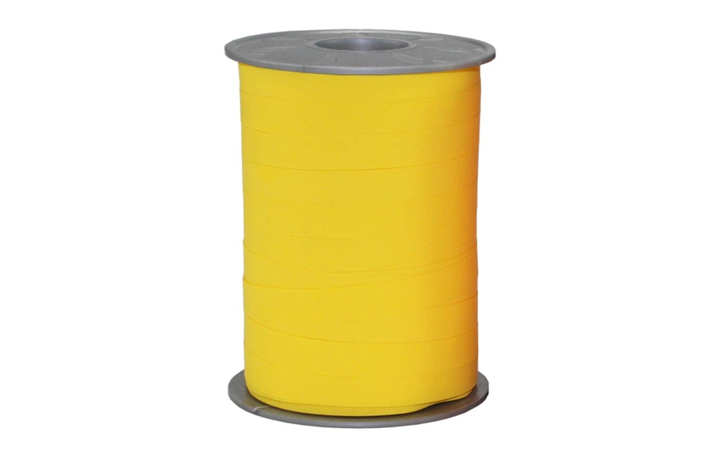 PRÄSENT Ruban cadeau OPAK 10mm jaune (200 pces)