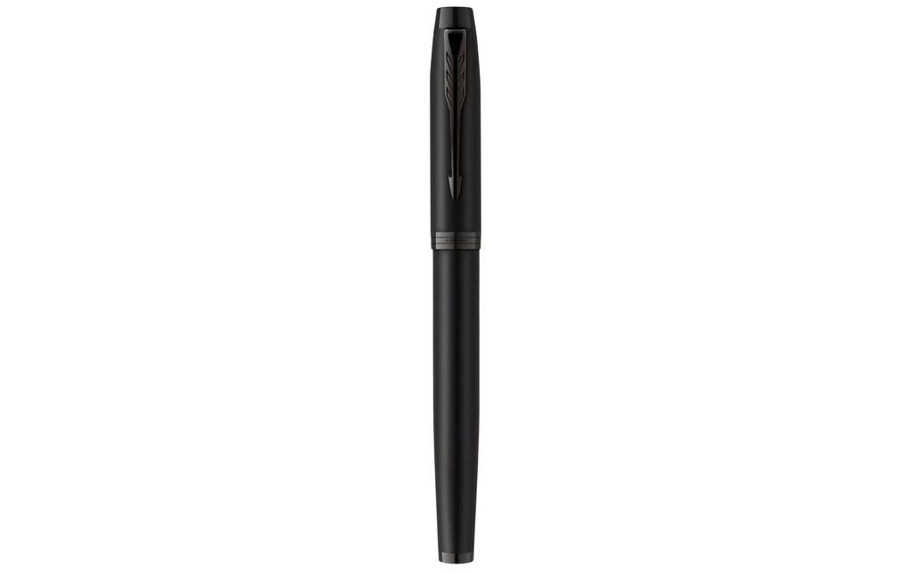 Parker Stylo plume IM Achromatic, fin (F), Noir