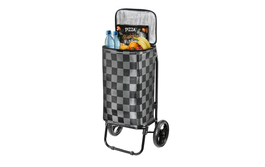 EASYmaxx Caddie de course  52 l, noir / gris