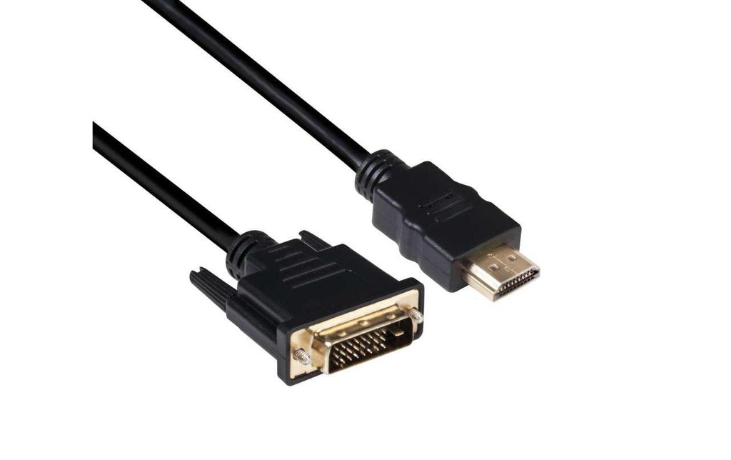 Club 3D Câble DVI-D – HDMI 1.4, 2 m, bidirectionnel