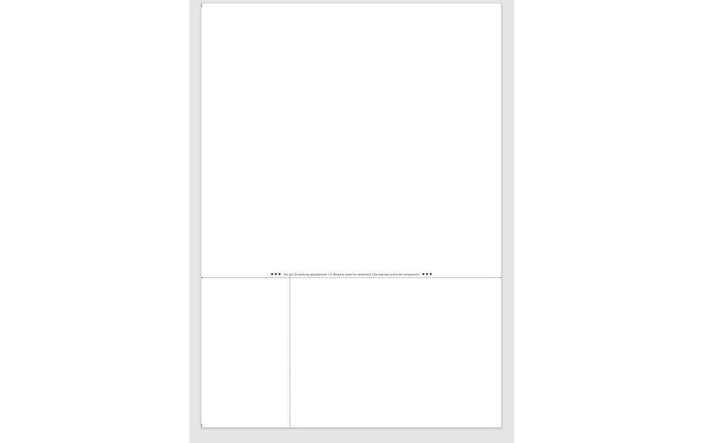 office focus Bulletin de versement QR Code 80 g/m², aide à la déchirure, 100 feuilles
