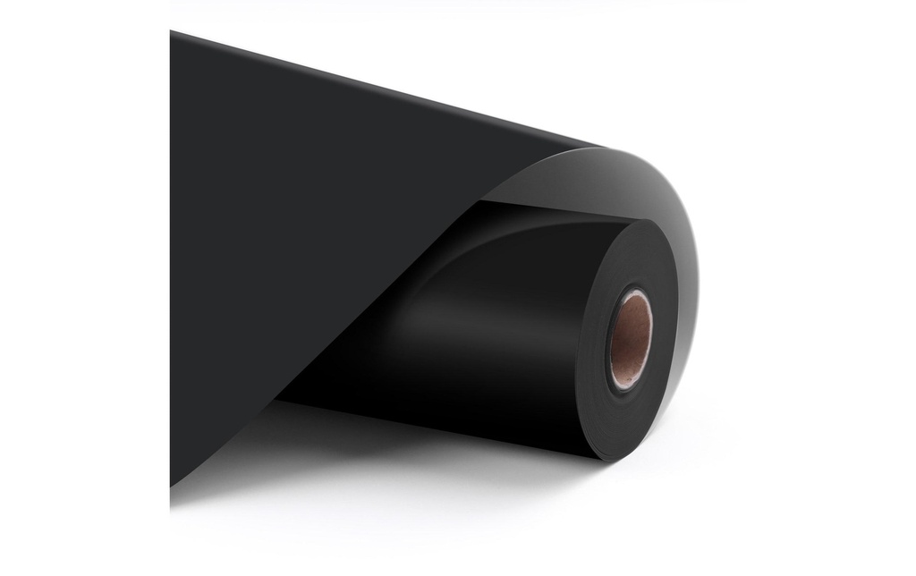 LOKLIK Vinyle adhésif permanent Rôle, 1 Pièce/s, Noir