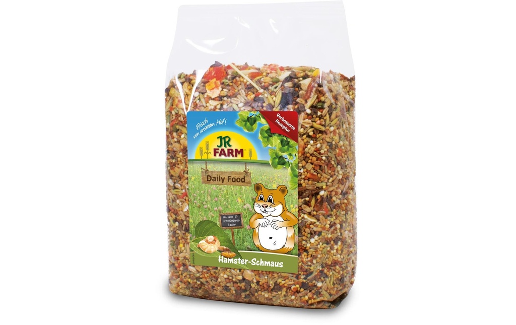 JR Farm Nourriture de base Basic Hamster-Message, 600 g