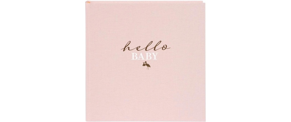 Goldbuch Album de bébé hello baby 30 x 31 cm, 60 pages