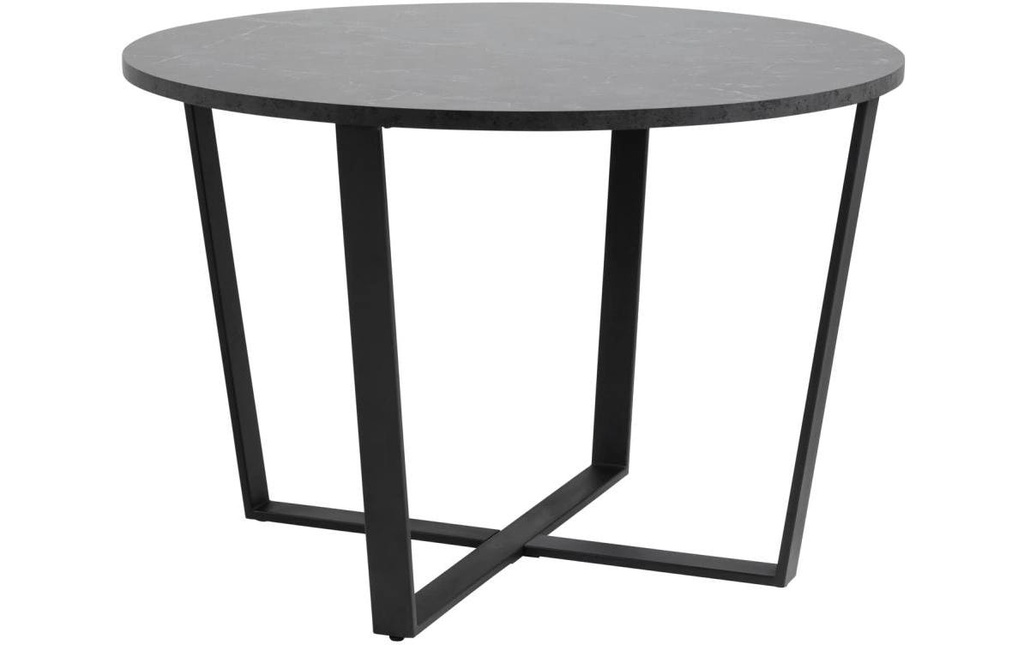AC Design Table Amble Ø 110 cm, Noir