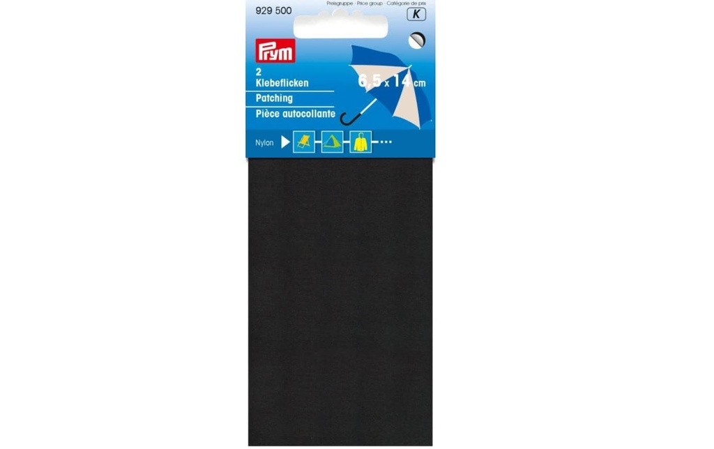 Prym Matériel de mise à jour 6.5 x 14 cm Nylon, Noir