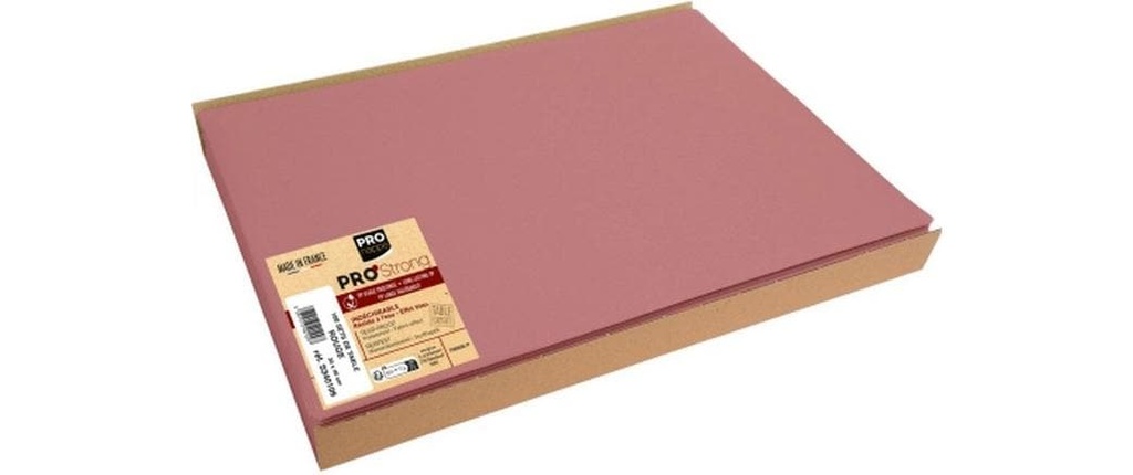 PRO nappe Set de table 100 pièces 30 cm x 40 cm, rose sombre