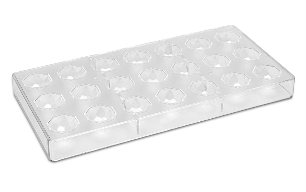 Städter Moule pour pralines Diamant 13,5 x 27,5 cm
