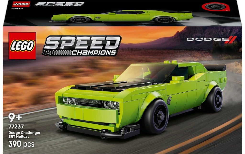 LEGO® Speed Champions Voiture de sport Dodge Challenger 77237