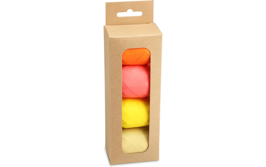 PRÄSENT Ruban pel.ova.OPAK ja-or 10mmx (4 pces)