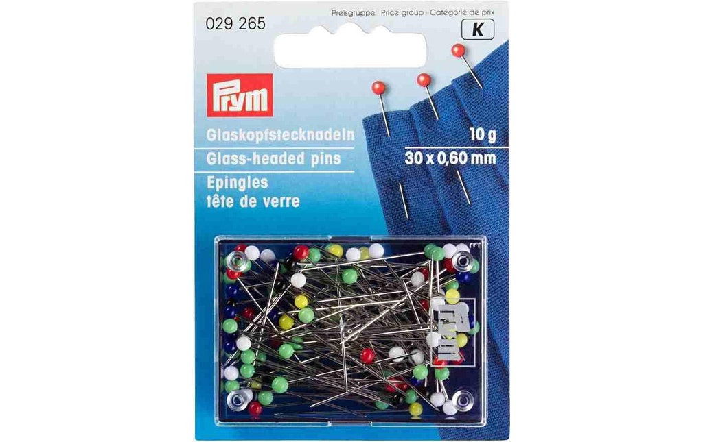Prym Épingle 0.60 x 30 mm, 10 g