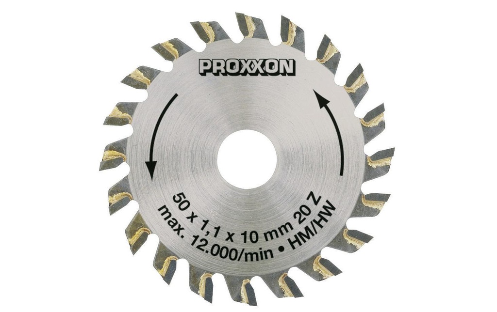 Proxxon Lame de scie circulaire 20Z Ø 50 mm