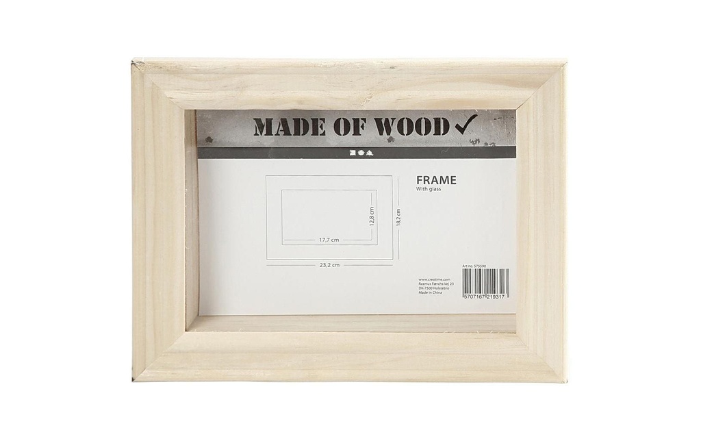 Creativ Company Article en bois 3D 23,2 cm 1 pièce