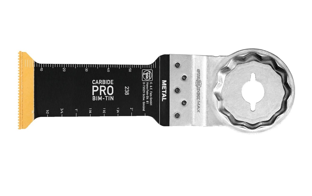 Fein Lame plongeante E-Cut Carbide Pro SLM HM, 75 x 32 mm, 1 pièces