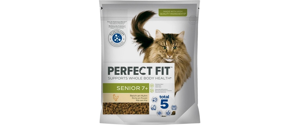 Perfect Fit Alimentation sèche Senior 7+ au poulet 750 g