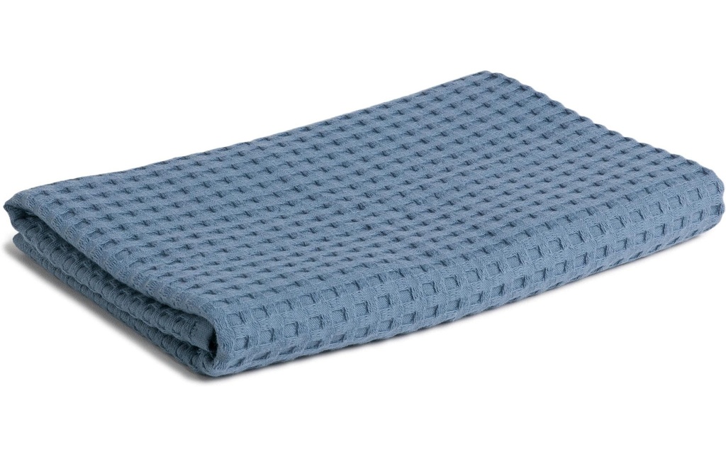 Möve Serviette Piquée 50 x 100 cm, Steel Blue
