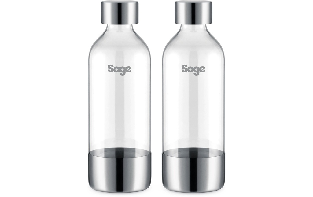 Sage Bouteille The InFizz Bottles 1 l, 2 pièces